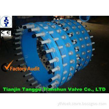 Rubber Seated Ductile Iron Dismantling Joint With Double Fl